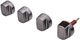 Wolf® Brushed Gray Knob Kit-0