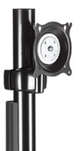 Chief® Black Dual Monitor Vertical Desk Clamp Mount-1