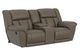 iAmerica Guardian Taupe Layflat Manual Reclining Console Loveseat-0