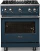 Viking® 5 Series 30" Squall Pro Style Gas (NG) Range with Polished Chrome Trim-4