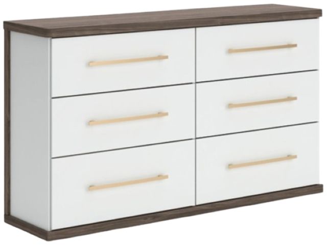 Signature Design by Ashley® Kendanport Brown/White Dresser-0