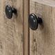 South Shore Morgan Weathered Oak Small Storage Cabinet-1