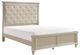 Mazin Furniture Celandine Silver Queen Bed-1