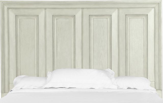 Magnussen Home® Raelynn Weathered White Complete California King Panel Bed-3