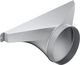 Bosch® 8" Stainless Steel Side/Rear Transition for Downdraft-0