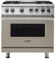 Viking® 5 Series 36'' Nantucket Pro Style Dual Fuel Range-0