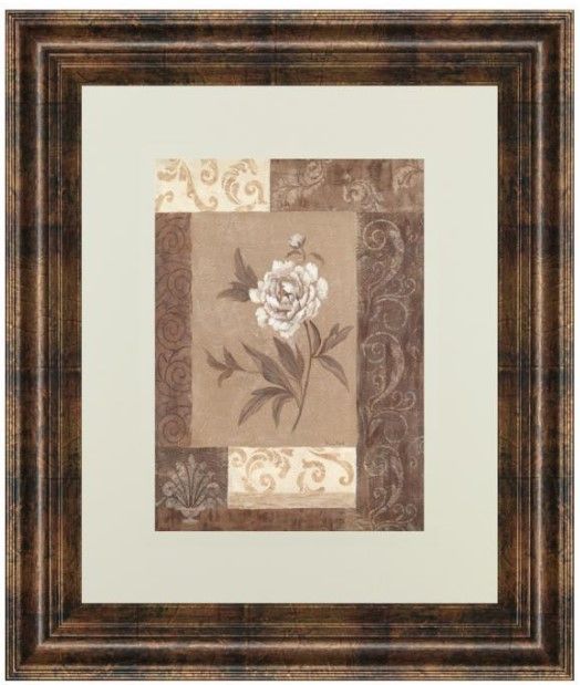 Classy Living Vivian Flasch Single Peony 34" Wall Art-0