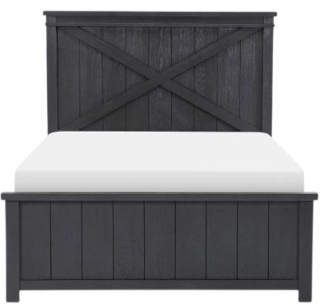 Legacy Kids Teen Flatiron Black Full Panel Bed-2