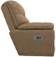La-Z-Boy® Morrison Camel Power Rocking Recliner with Headrest-3