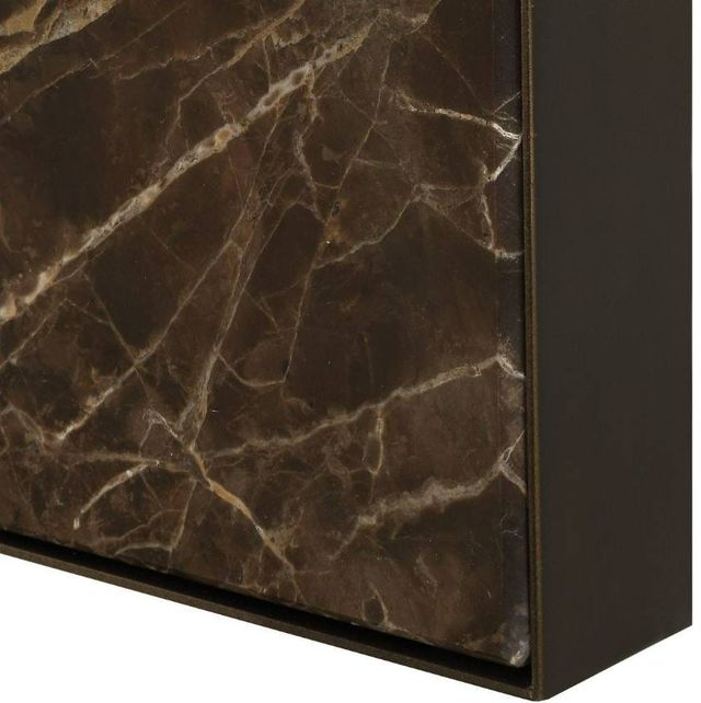 Uttermost® Hanover Dark Bronze/Brown Arch Mirror-4