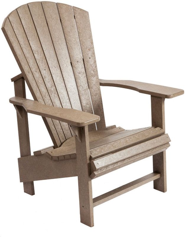 C.R. Plastic Generation Line Beige Upright Adirondack-0