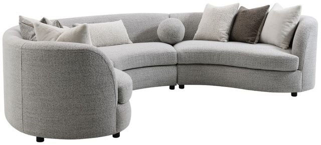 ACME Furniture Ivria 3-Piece Gray Sectional-0