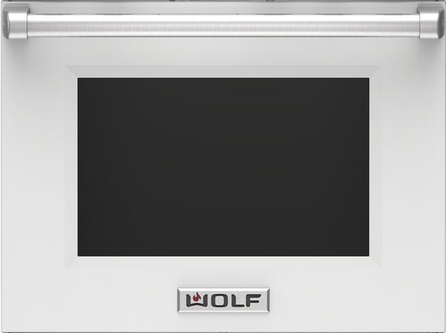 Wolf 30" White Accessory Door Kit-0