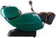 Cozzia® Qi™ XE Pro Cappuccino/Emerald Green Power Massage Chair-1