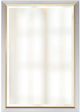 Stylecraft Chrome/Light Gray Framed Beveled Mirror-0
