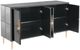 Bassett Mirror Rivoli Black/Smoke Mirror Server-3