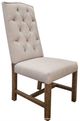International Furniture Direct Aruba Brown/Gray Upholstered Dining Chair-0