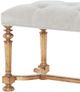Century® Monarch Hughes Gold Leaf/Taupe Bench-1