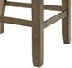 Elements International Stone 5-Piece Gray/Taupe Dining Set-4