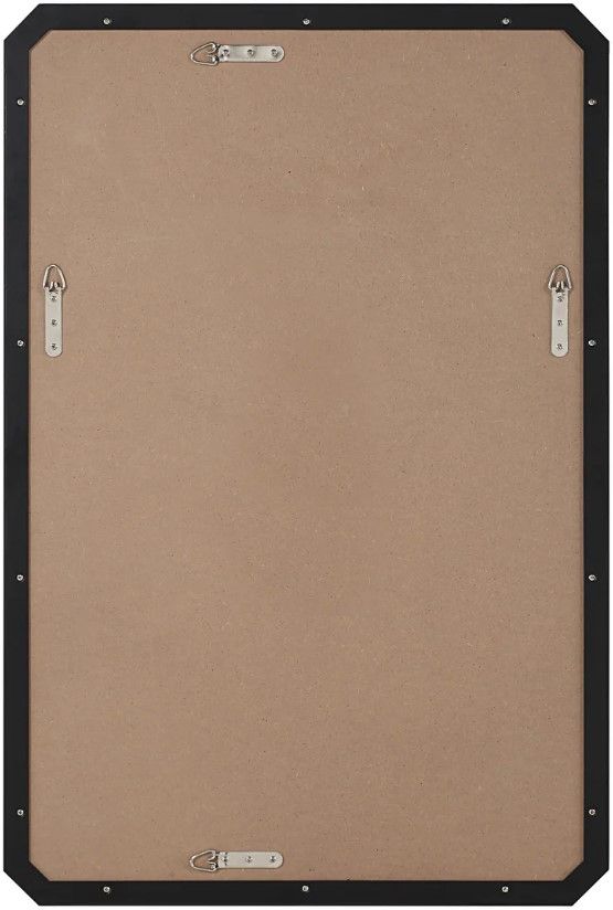Renwil® Jace Matte Black Accent Mirror-3