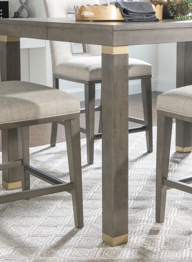 Legacy Classic Castalia Slate Stone Counter Height Table-2