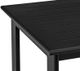 Armen Living Grand Black Outdoor Patio Dining Table-2