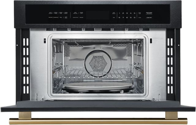 FORNO® Espresso Oliena 1.6 Cu. Ft. Black Built In Microwave -2