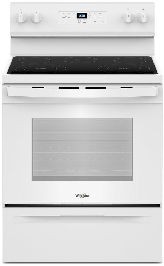 Whirlpool® 4 Piece White Electric Kitchen Package-3