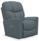 La-Z-Boy® Rori Denim Power Rocking Recliner with Headrest and Lumbar-1