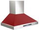 Kucht Professional 36" Red Wall Mounted Range Hood-0