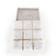 A & B Home White Tic-Tac-Toe Box-1