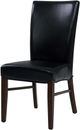 New Pacific Direct Milton Black Bonded Leather Chair-0