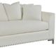 Fairfield® Customizable Urban Living Clipped Arm Sofa with Multi-Pillow Back and Metal Legs-2