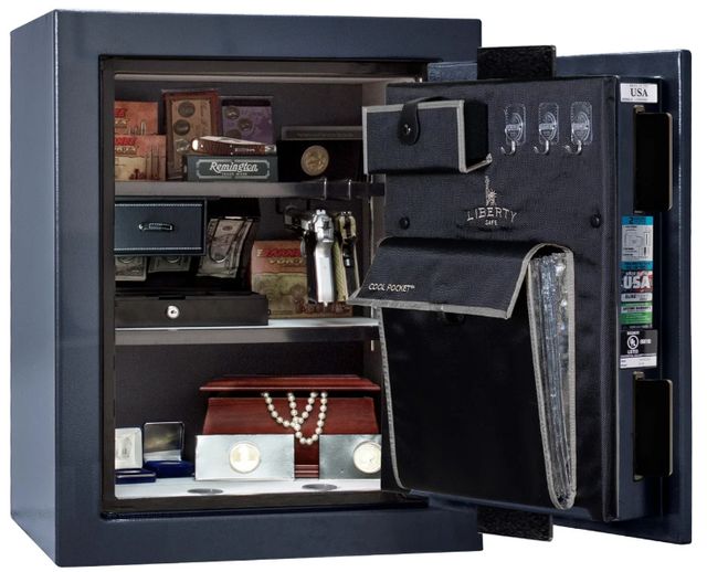 Liberty Safe Premium Home Blue Gloss 08 Gun Safe-1