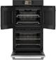 Café™ Professional Series 30” Matte Black Smart Double Electric Wall Oven with French Doors-1