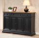 Winners Only® Quails Run Almond/Ebony Sideboard-1