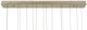 Currey & Company Crystal Bud Rectangular Multi-Drop Silver Pendant Lighting-1