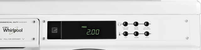 Whirlpool Commercial White Front Load Laundry Pair-1