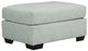 American Wholesale Furniture Cloud Silver Ottoman-0