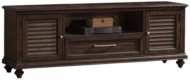 Mazin Furniture Cardano Driftwood Charcoal 72" TV Stand-3