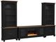 Legends Home Americana Midnight/Brown Bookcase Pier-4