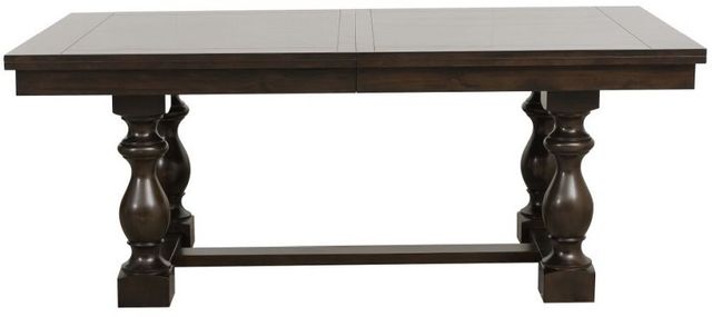 Mazin Furniture Reid Dark Cherry Dining Table-3