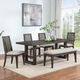 Winners Only® Maybrook Beige/Dark Oak Dining Side Chair-1