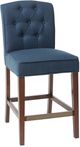 Olliix by Madison Park Navy Marian Tufted Counter Stool-0