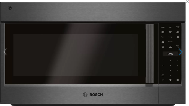 Bosch 100 Series 30" 1.7 Cu. Ft. Black Stainless Steel Over the Range Microwave-0