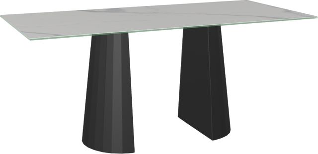 Amisco Customizable Gemma Italian Porcelain 84" Counter Height Table-0