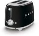 Smeg 50's Style 2 Slice Black Toaster-1