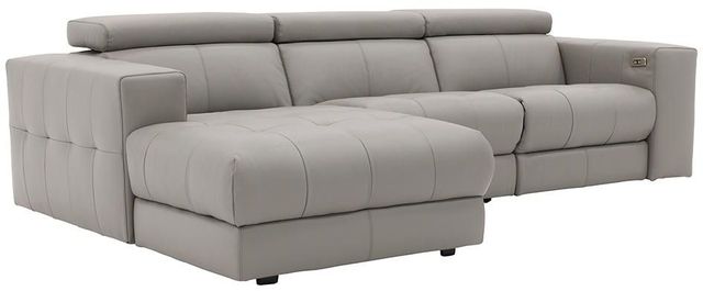 Fornirama 3340 3-Piece Reclining Sectional Set with Adjustable Headrest-2