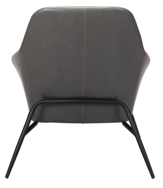 Zuo® Modern Manuel Gray Accent Chair-3