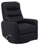 Parker House® Hercules 2-Piece Black Swivel Glider Recliner Set-2